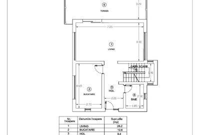 Casă individuală cu 4 camere cu Teren 500 Mp în Bucium - 3