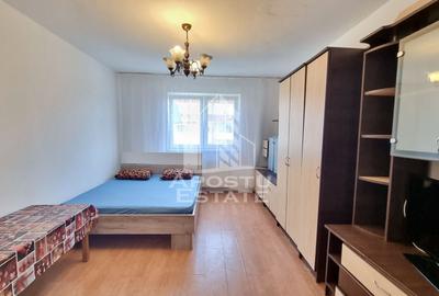 Garsonieră nedecomandată, mobilată în Buziașului