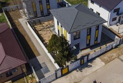 Proprietar Casa Pipera -Tunari finisaje lux semineu   4 camere +birou+ POD