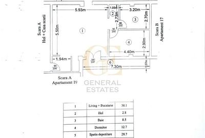 Vânzare apartament spațios- 98 mp-Valea Adâncă- Parcare Cadou - 16