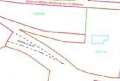Teren de 3000 mp, în Exterior Vest