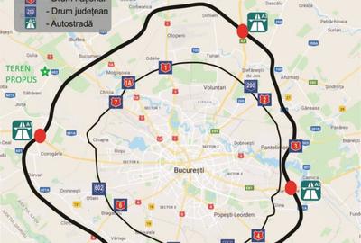 Teren Sabareni 7500mp langa Bucure?ti, la liziera Padurii - 1