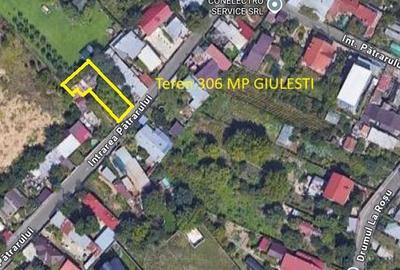 De Vanzare Teren Giulesti Strada Patrarului 306 MP Constructie Demolabila