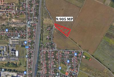 Teren de 9905 mp, în Grădiște
