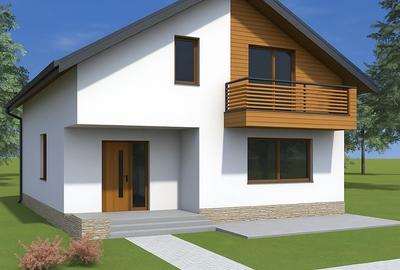 Vila individuala - 5 camere - 2 bai - beci - 411mp teren-cartierul nou - 2