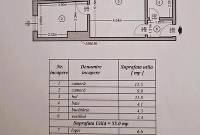 Apartament cu 3 camere semidecomandat în P-ța Alba Iulia - 14