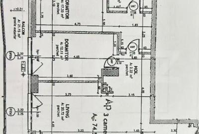 Apartament cu 3 camere semidecomandat în Gheorgheni - 3