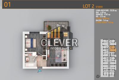 Apartament cu 2 camere semidecomandat în Theodor Pallady