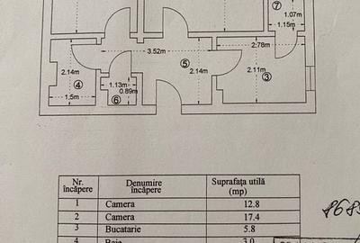 Apartament 2 camere, decomandat, Metrou Dristor 2 min - 6