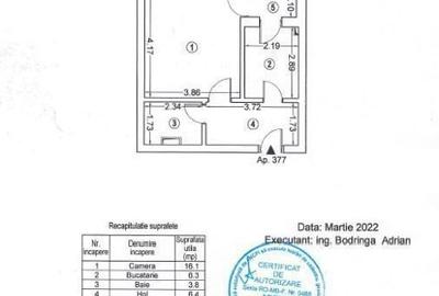 Garsonieră decomandată, mobilată în Lujerului - 4