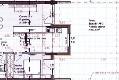 Apartament cu 2 camere 55,3mp + parcare, Soporului-aproape de Iulius Mall