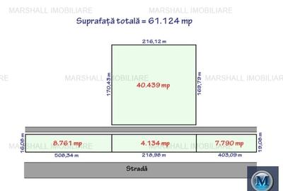 Teren intravilan de vanzare, zona Exterior Sud, 61124 mp #16562 - 3