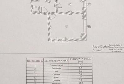 Apartament cu 2 camere decomandat în Dacia - 1
