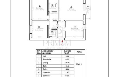 BUCOVINA - 3 CAM - DECOMANDAT - ETJ.1 - 2 BAI - 2 BALCOANE - ANVELOPAT- - 15
