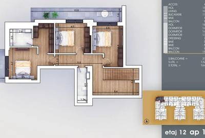 Locuință ideală pentru familie 4 camere DUPLEX, 2 băi, centrală proprie - 7