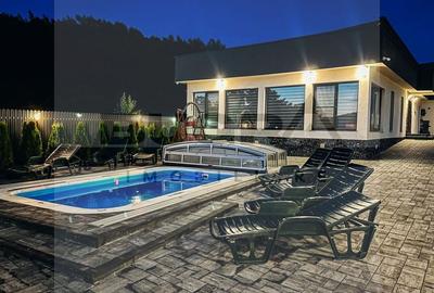 Casa exclusivista cu piscina, 150mp, teren 1500mp, zona Somesu Rece - 3