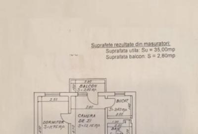 Apartament cu 2 camere nedecomandat în Groapa - 12