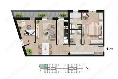 Apartament cu 3 camere decomandat în Giulești - 6