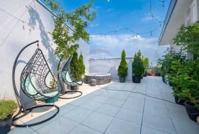 Penthouse cu 5 camere decomandat, mobilat în Mihai Bravu - 1