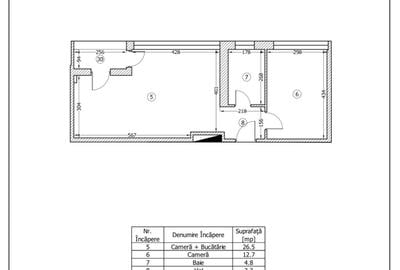 Apartament cu 2 camere, mobilat în Străulești - 18