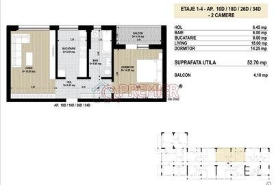 Apartament cu 2 camere decomandat în Metalurgiei - 3