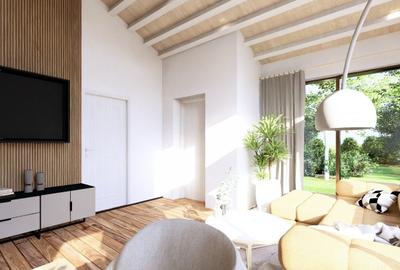 Casă parter , teren 500 m, la preț de apartament, în Comana ,GR.30 min București - 5