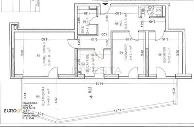 Apartament cu terasa de 49 mp/3 camere zona Baza sportiva Gheorgheni! - 12