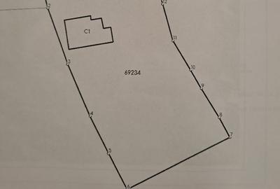 Casă cu 2 camere cu Teren 1477 Mp în Central - 1