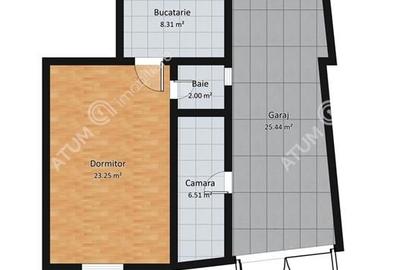 Casa spatioasa cu 3 camere si gradina de 200mp in centru istoric Sibiu Casa spatioasa cu 3 camere si gradina de 200mp in centru istoric Sibiu - 23