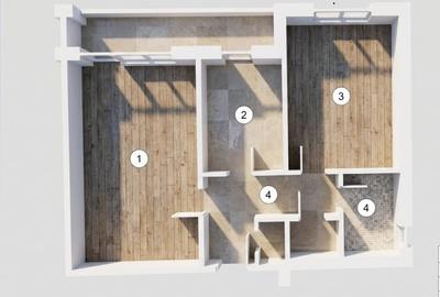 Apartament cu 2 camere decomandat, mobilat în Berceni - 23