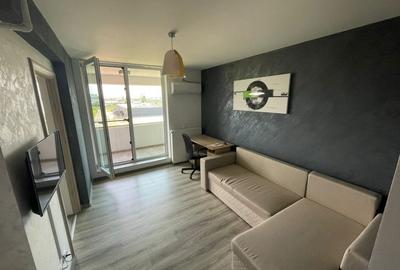 Garsonieră semidecomandată, mobilată în Roșu - 1