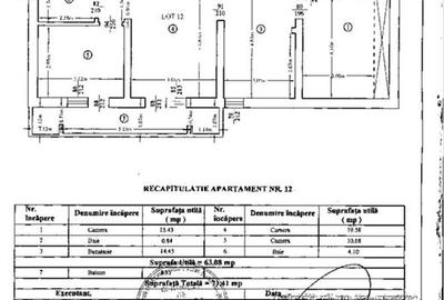 Apartament cu 3 camere semidecomandat, mobilat în Aeroport - 7