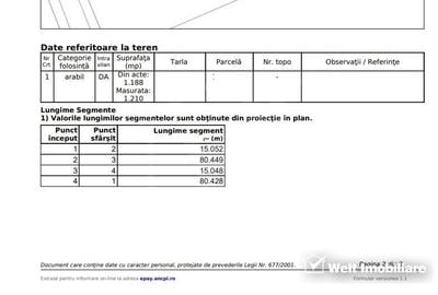 Teren pentru casa individuala, Iris, certificat de urbanism - 5