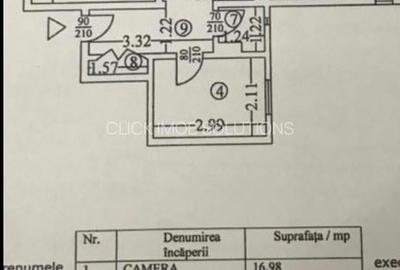 Apartament cu 3 camere decomandat în Tineretului - 13
