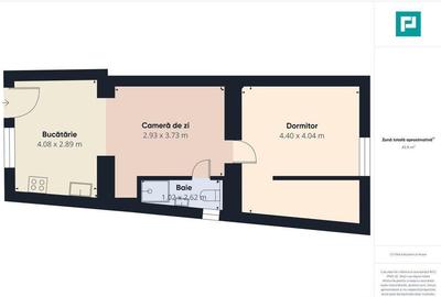 Apartament modern cu 2 camere la curte comuna - 14