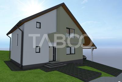 Casa individuala 5 camere curte 500 mp 127 mpu de vanzare Selimbar - 11