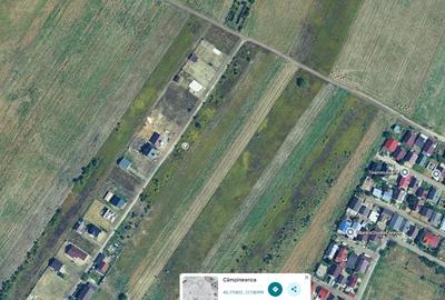 Teren Construcții intravilan de 993 mp, în Câmpineanca - 2
