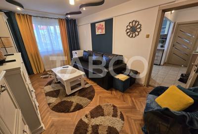 Apartament decomandat 3 camere balcon pivnita lift Vasile Aaron Sibiu - 9