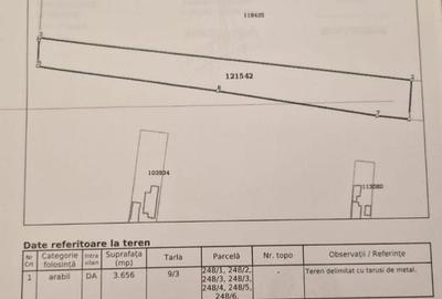 Teren intravilan 3656 mp - Padurea Andronache Teren intravilan 3656 mp - Padurea Andronache - 4