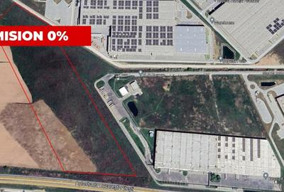 Autostrada A1 (Parc industrial, km 23) teren industrial 93000mp - 2