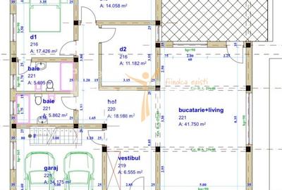 Casă individuală cu 4 camere cu Canalizare în Bârnova - 5