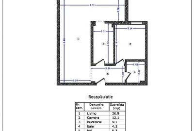 Apartament 3 Camere Decomandat Toate Utilitatile - 10