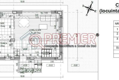 Casă cu 3 camere cu Canalizare în Central - 3