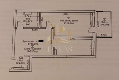 Apartament de 2 camere semidecomandat | Four Seasons - 2