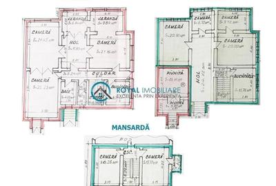 Royal Imobiliare - Vanzare Casa D+P+M, Ultracentral - 21