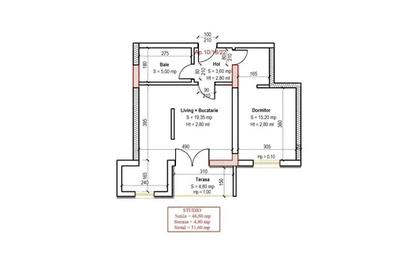 Apartament cu 2 camere decomandat în Theodor Pallady - 6