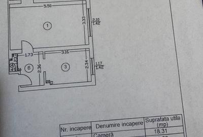Apartament cu 2 camere semidecomandat în Central - 2