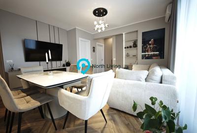 Apartament cu 3 camere semidecomandat, mobilat în Străulești