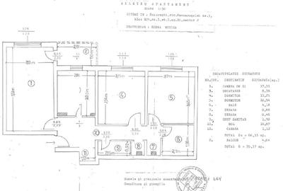 Apartament cu 3 camere decomandat în Pantelimon