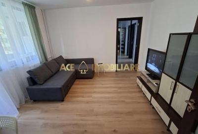 Apartament cu 3 camere semidecomandat, mobilat în Obor